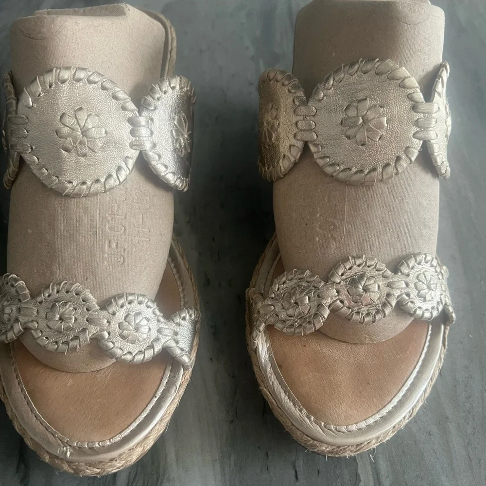 Jack Rogers wedge slides